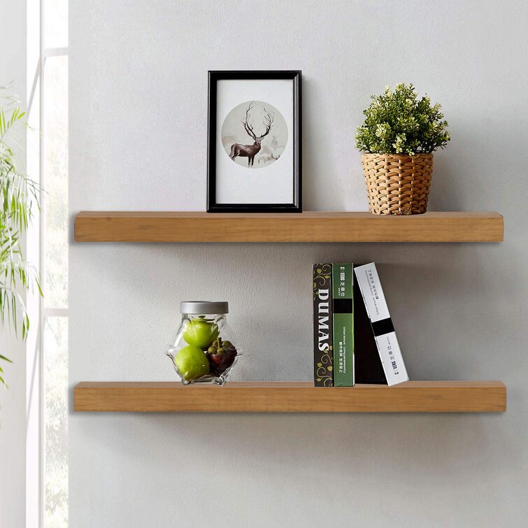 Wayfair wooden deals shelves